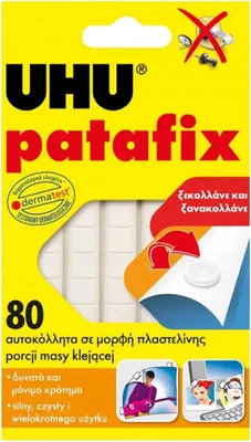 Produktbild von UHU Patafix Fixiermasse 53g / 80 Stk./