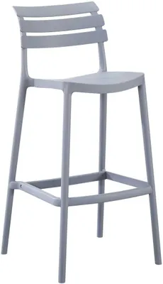 Produktbild von Hocker, grau, aus Polypropylen