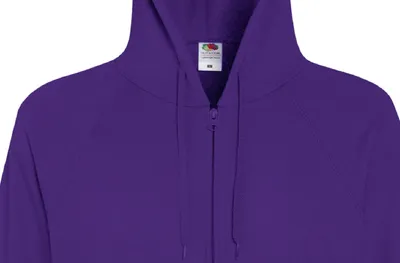 Produktbild von Fruit Of The Loom Herren Kapuzenjacke, leicht BC2655 (S) (Weiß)