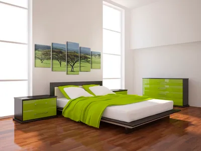 Image de Tableau acoustique Nature 200 x 100 cm Tableaux Mousse acoustique Absorbeur acoustique haute performance Isolation acoustique Toile 5 pièces Tableau mural Acoustique intérieure Isolation acoustique 030213-8