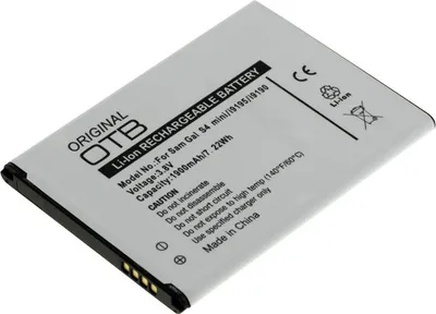 Produktbild von OTB Akku kompatibel zu Samsung Galaxy S4 mini (EB-B500BE / EB-B600BU) Li-Ion