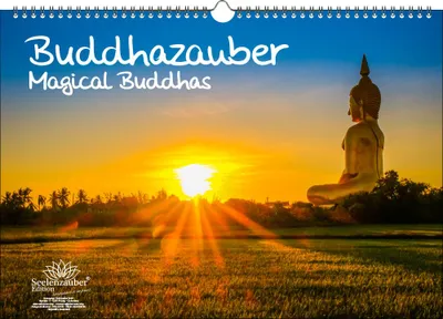 Produktbild von Buddhazauber DIN A3 Immerwährender Kalender Buddha - Seelenzauber