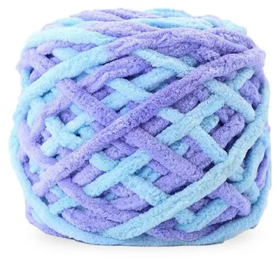 Productafbeelding van Dik brei- en haakgaren, 95 gram, ongeveer 44 meter, polyester, superzacht, geschikt voor grof breiwerk