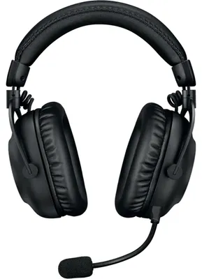 Produktbild von Logitech G PRO X 2 LIGHTSPEED Headset, Kabellos, Gaming, 20 - 20000 Hz, 345 g, Kopfhörer, Schwarz