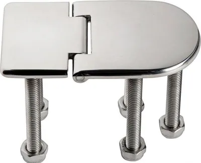 Image de Charnière inox 95°, polie, 76x40 mm - Osculati 38.873.19