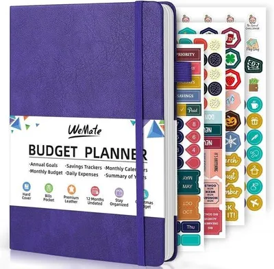 Immagine prodotto di Monatliches Budgetbuch 2025 Finanzorganizer