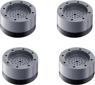 Produktbild von INF Waschmaschine Anti-Vibrationspads – 3,8 cm Erhöhung – 4er Set