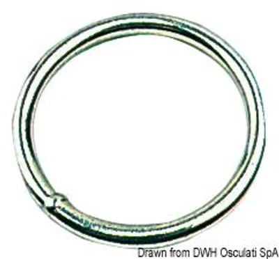 Image de Anneau rond 10x60 mm , 1 pièce