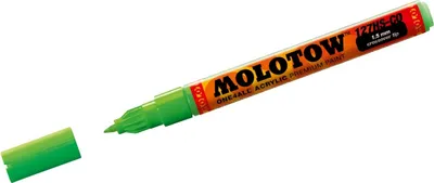 Produktbild von Molotow Acrylmarker ONE4ALL ACRYLIC 127 HS-CO 1,5 mm, Nr. 219, neongrün