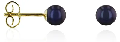 Obrázok produktu pre Luna-Pearls – 311.0763 – Náušnice – Dámske – 585 žlté zlato – Kultivovaná sladkovodná perla 6–6,5 mm
