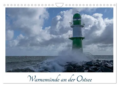 Produktbild von Warnemünde an der Ostsee (Wandkalender 2027 DIN A4 quer), CALVENDO Monatskalender