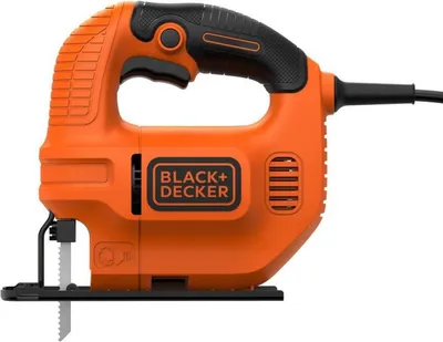 Produktbild von Black & Decker KS501-QS, Oberer Griff, Schwarz, Orange, 45°, AC, 230 V