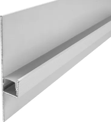 Produktbild von LED Schattenfugen Trockenbauprofil Weiß – für LED-Strips bis 11 mm 2m opal