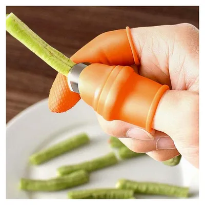 Produktbild von Obst- und Gemüsepflücken, Topfgarten, Silikon, Daumenschneider-Set
