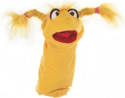 Obrázek produktu pro Living Puppets ruční loutka Fräulein Schnatterschnute 38 cm