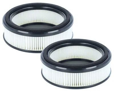 Produktbild von vhbw 2 Staubsaugerfilter Ersatz für Nilfisk 128389457 für Staubsauger - HEPA-Filter Schwarz Weiß