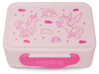 Image de ergobag boîte à goûter en plastique licorne