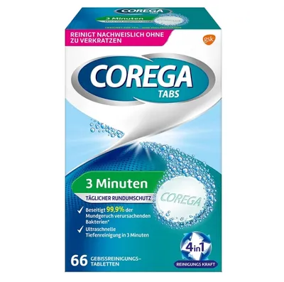 Immagine prodotto di neutral 4559938005 4in1 Gebissreiniger-Tabs 66 St.