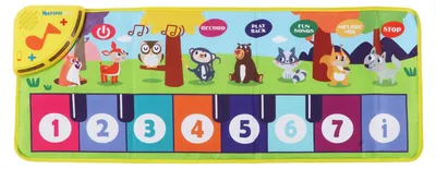 Produktbild von Klaviermatte, lustiges Spiel, Musikdecke, Spielzeug, Tiergeräusche, für Kinder