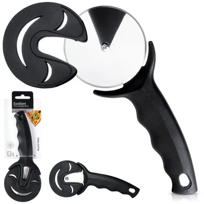 Immagine prodotto di Coltello per pizza Rotella per impasto Tagliapizza in acciaio inox rotondo 20 cm