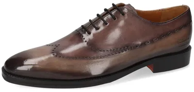 Immagine prodotto di Melvin & Hamilton, scarpe Oxford da uomo, modello Lawrence, colore grigio, taglia 43