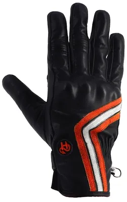 Immagine prodotto di Guanti da moto estivi Helstons Line (nero/bianco/arancio, 11)