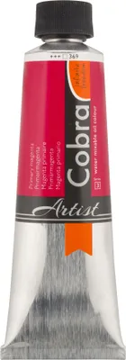 Immagine prodotto di Cobra Artist Vernice ad olio miscelabile con acqua Tubo 150 ml Magenta primario 369