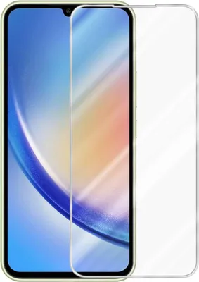Produktbild von Cadorabo Schutzfolie für Samsung Galaxy A34 5G in KRISTALL KLAR Gehärtetes Tempered Display-Schutzglas Panzerfolie
