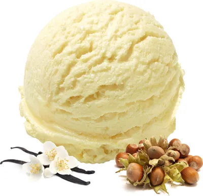Image de Glace vanille noisette en poudre 333 g