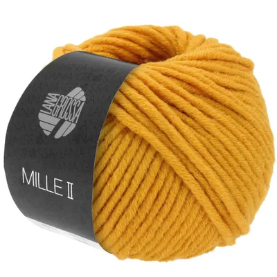 Produktbild von Lana Grossa Mille II 130 Safrangelb 50g