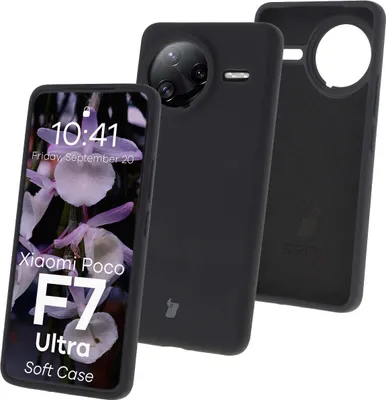 Produktbild von Bizon Soft Case Xiaomi POCO F7 Ultra schwarz