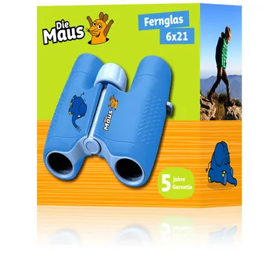Produktbild von DieMaus Kinderfernglas 6x21 Elefant