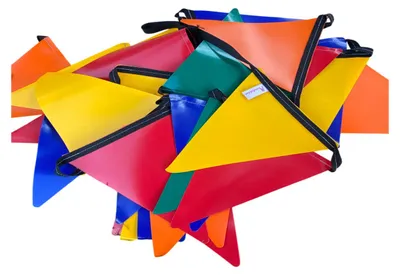 Produktbild von 10 Meter Wimpelkette (PVC) normal