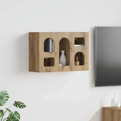 Produktbild von "Schlussverkauf" Hängeschrank Küche - moderne Küchenschrank - 1 pc - Artisan-Eiche 60x20x40 cm Holzwerkstoff  C10252