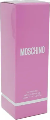 Produktbild von Moschino Pink Fresh Couture 200 ml Duschgel Frauen Körper Blume, Fruchtig