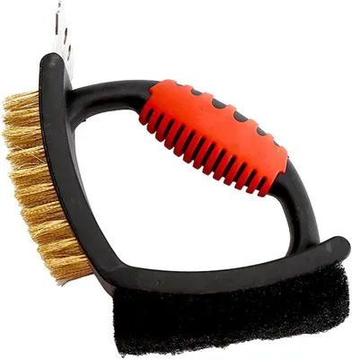 Grillreinigungsbürste, Grillreinigungsbürste, Grillbürste, ergonomischer Grillschaber, Grillreinigungswerkzeug, Grillbürste