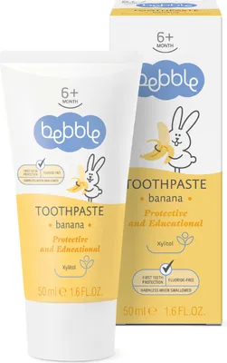 Obrázek produktu pro Dětská zubní pasta - banán, 50 ml