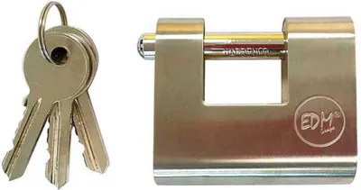 Immagine prodotto di Serratura a chiave EDM di sicurezza in ottone (5,05 x 4,85 x 2 cm)