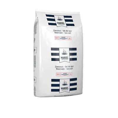 Produktbild von MARSEL Meersalz – 0,2-0,8mm fein mit Trennmittel im 15kg Sack