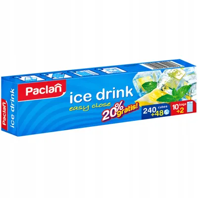 Obrázek produktu pro 12X24 Sáčků Na Kostky Ledu Kostky Ledu