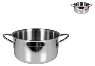 Immagine prodotto di HOMe Casseruola Inox Ecopoint 2 Manici Cm14