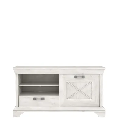 Immagine prodotto di Mobile TV >Kashmir< in bianco, beige - 122,7x66,6x48,2cm (LxAxP)