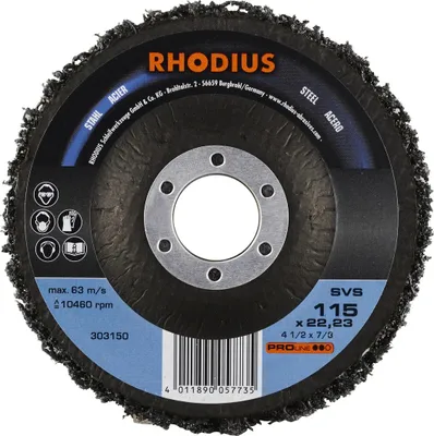 Produktbild von RHODIUS Schleifscheibe 115x22,23 mm