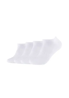 Produktbild von Camano Sneakersocken ca-soft aus Baumwolle im 4er-Pack white 35-38