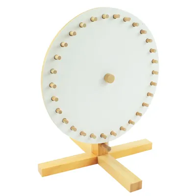 Produktbild von Eduplay Holz Glücksrad Spiel – buntes Lernspielzeug 30 cm