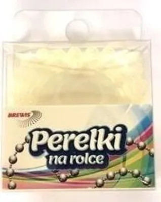 Obrázek produktu pro Bílé korálky v roli (školní a psací potřeby)