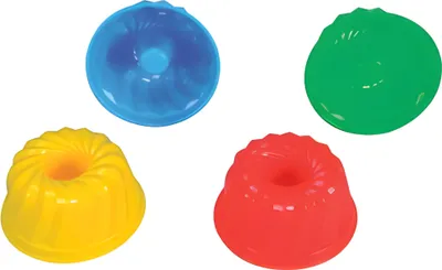 Produktbild von Happy Kidz Sandformen Kuchen, 4-sort. 12 o. 24 Teile einzeln 21403254008-einzeln