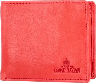 Produktbild von The Skandinavian Brand Leder Geldbörse Querformat rot