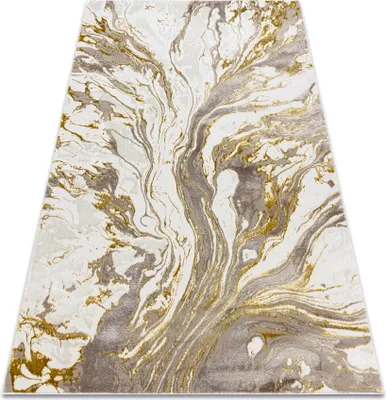 Image de Tapis BLISS Z162AZ173 doré / crème - Abstraction, moderne, structurel beige 200x290 cm