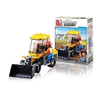 Obrázok produktu pre Sluban Town Stavitelia Malý bager/nakladač Sluban